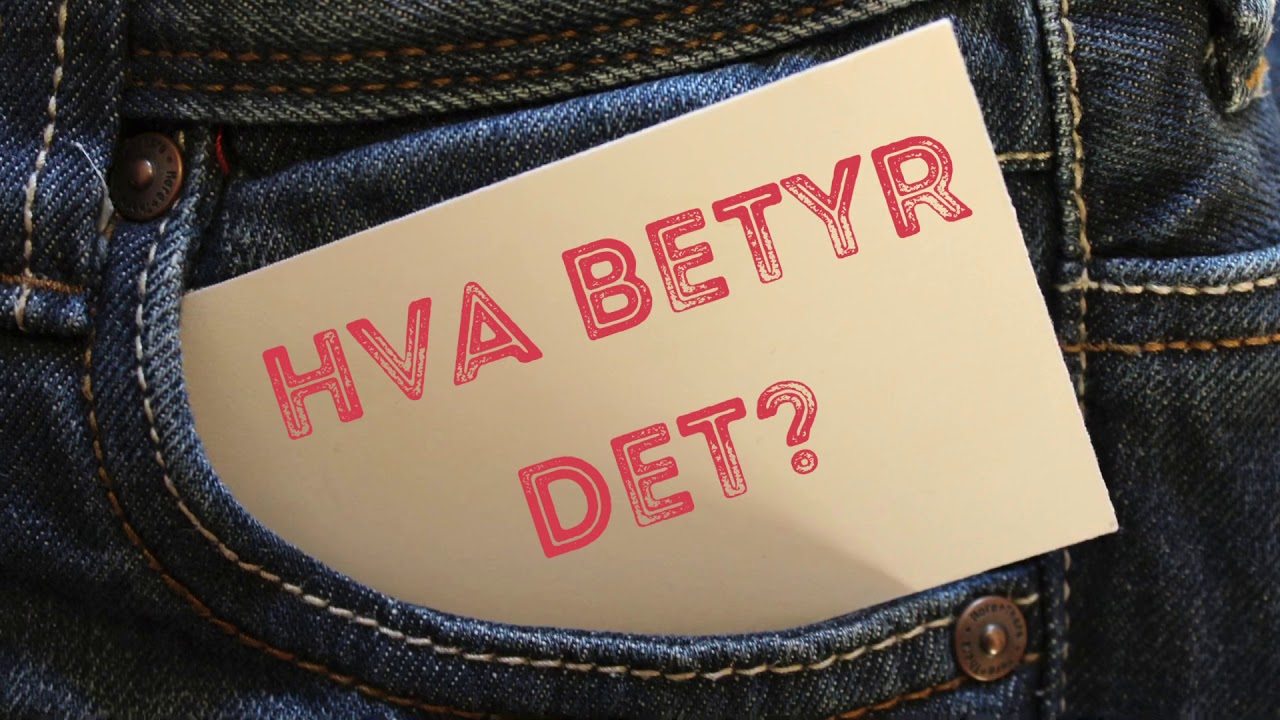 Infofilm om Barn som p&aring;r&oslash;rende
