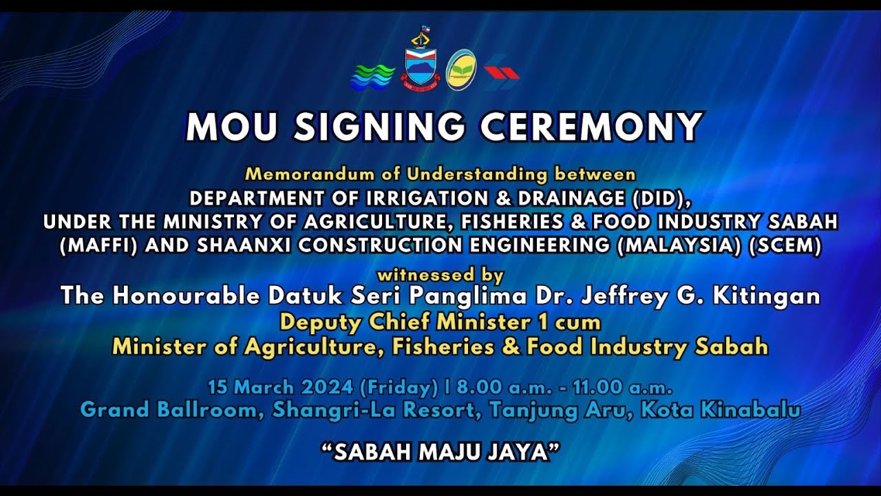 MOU SIGNING CEREMONY