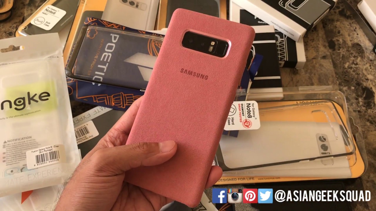 The Best Cases for the Samsung Galaxy Note 8! #Giveaway!