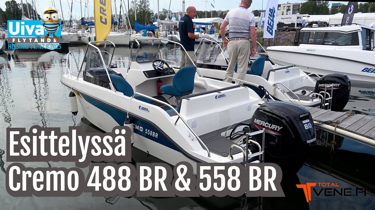 Esittelyssä Cremo 488 BR & 558 BR