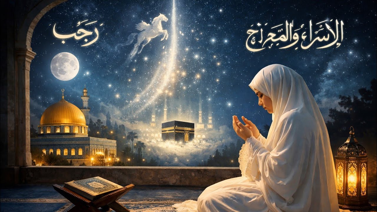 حضورك في صلاتك، معراجك اليومي في شهر البركه وذكرى الإسراء والمعراج 