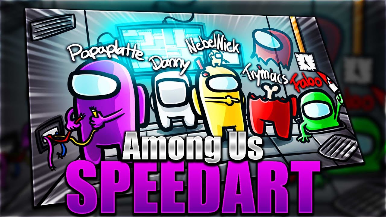 Among Us Thumbnail Speedart [131] |aslac