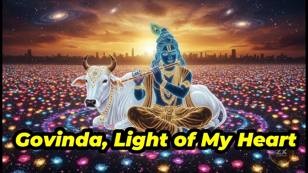 Govinda – Light of My Heart | Divine Devotional Healing Song | ZARYNIX