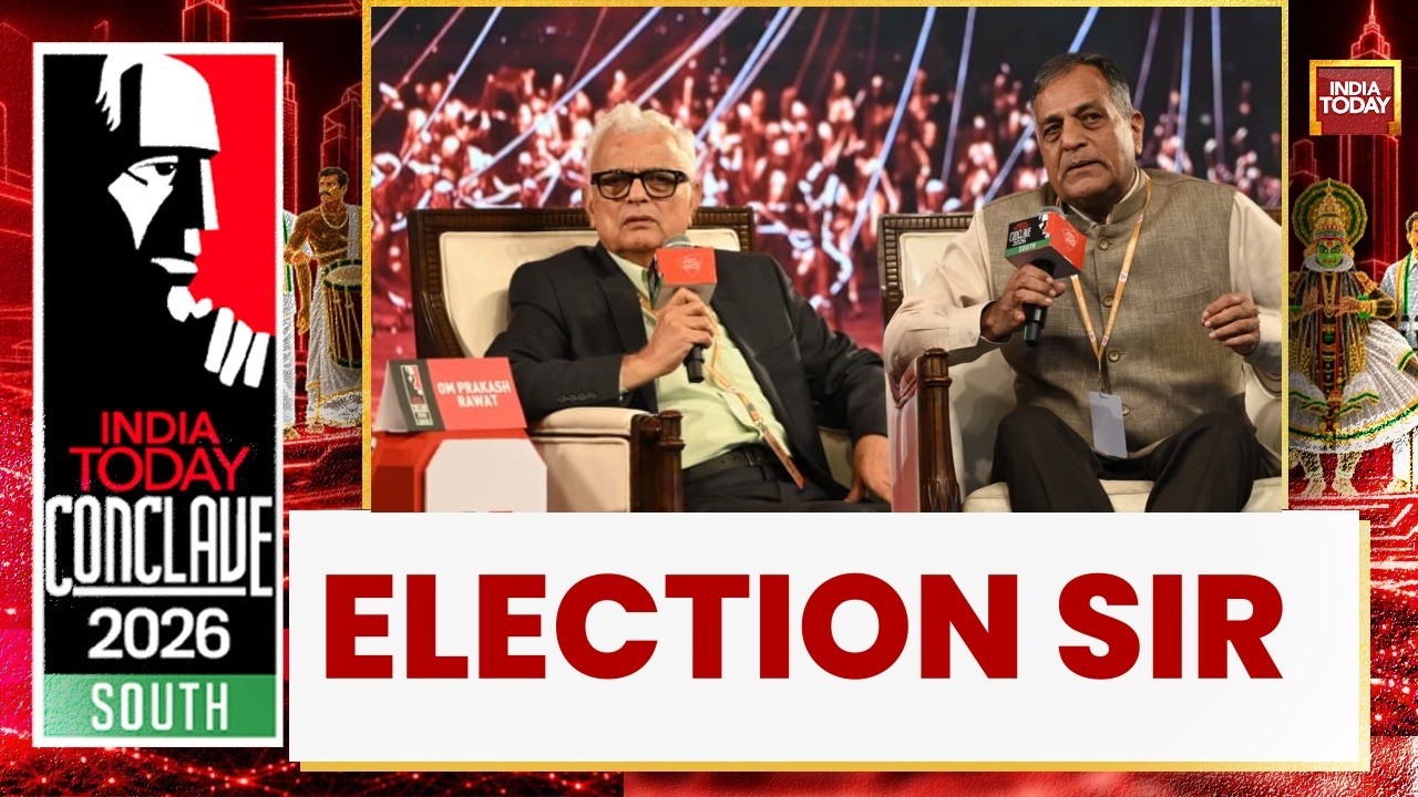 India Today Conclave 2026 South: Бывшие члены Избиркома об ECI, электоральной демократии и довери...