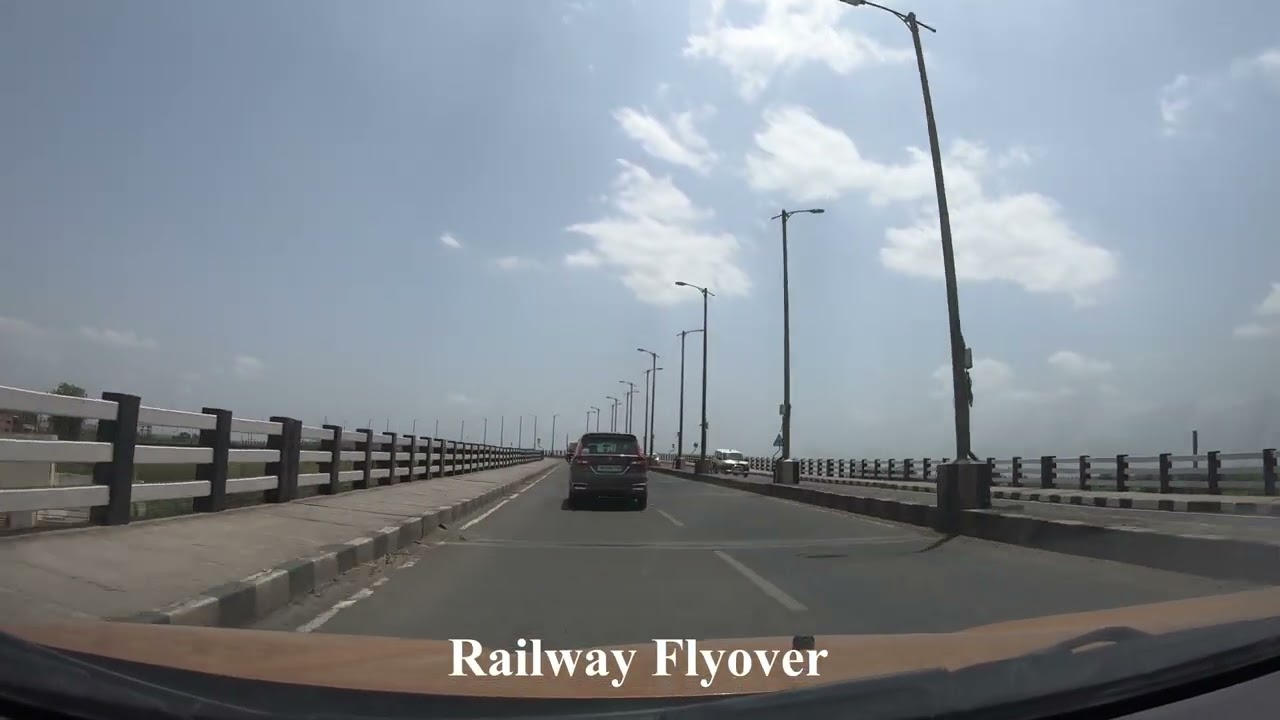 4K | Driving across Daund, Dist. Pune, Maharashtra