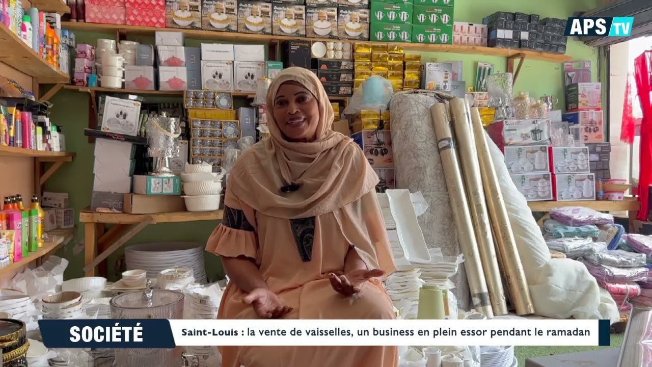 À Saint-Louis, la vente de vaisselle connaît un véritable boom, en ce mois de Ramadan