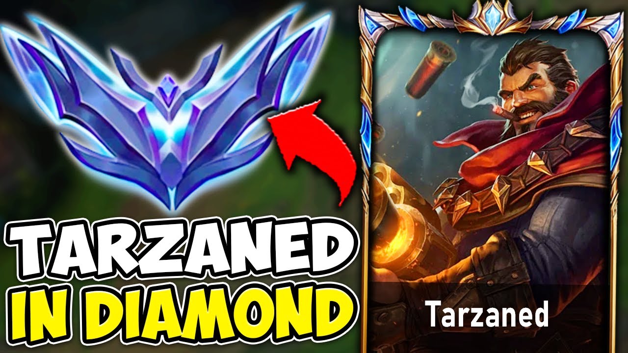 TARZANED VISITS DIAMOND ELO AND MAKES THEM LOOK BRONZE! (JUNGLE GAP)