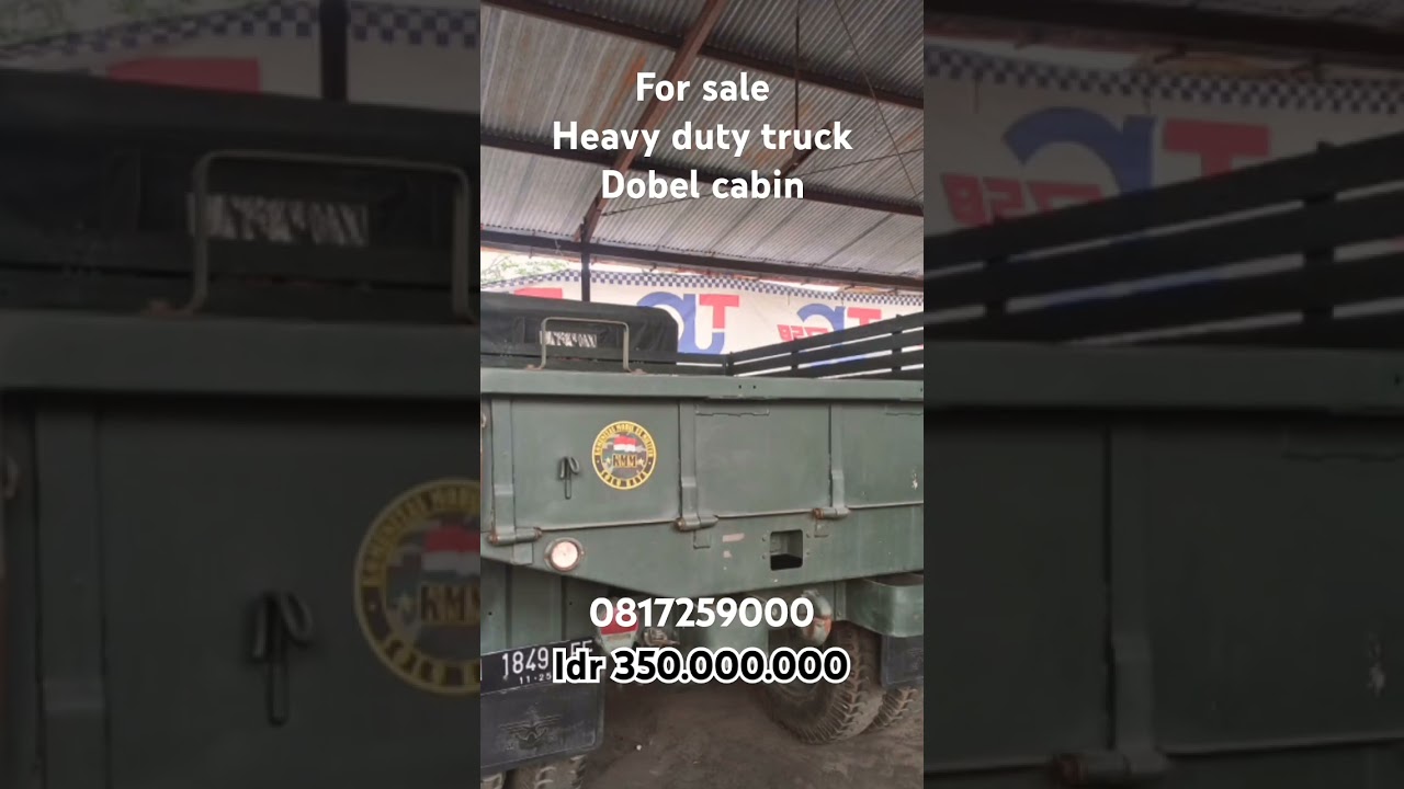 REO US military A1 series #heavyduty #truck #Reo6x6 #6x6 #mobilsolo #military