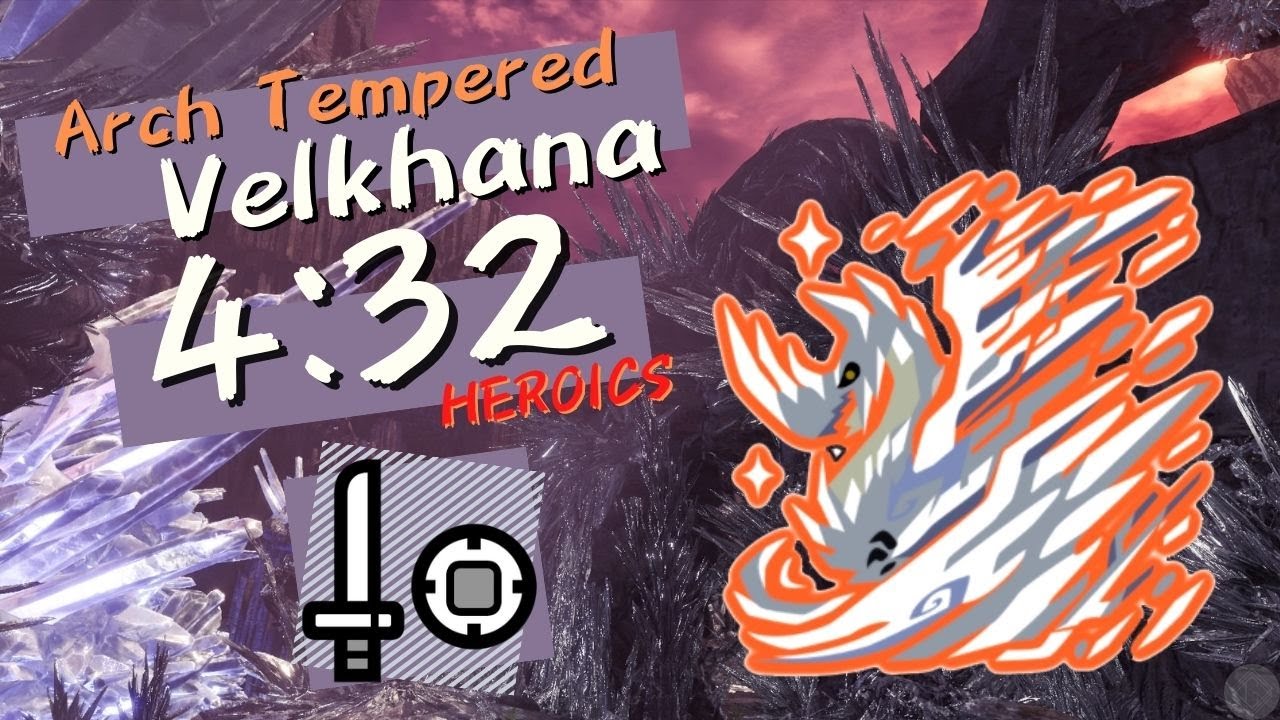 [MWIB] Arch Tempered Velkhana - solo sns - 4'32