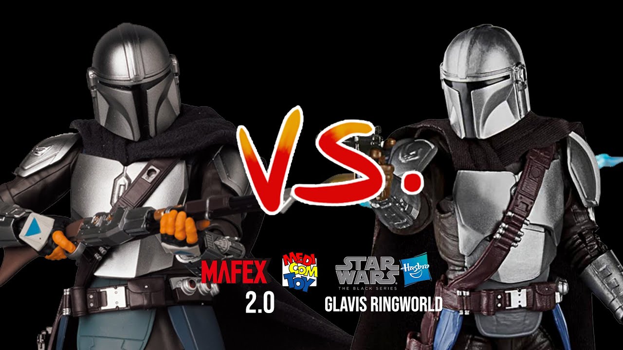 Ep479 MAFEX 2.0 VS Glavis Ringworld MANDALORIAN - In-depth comparison!