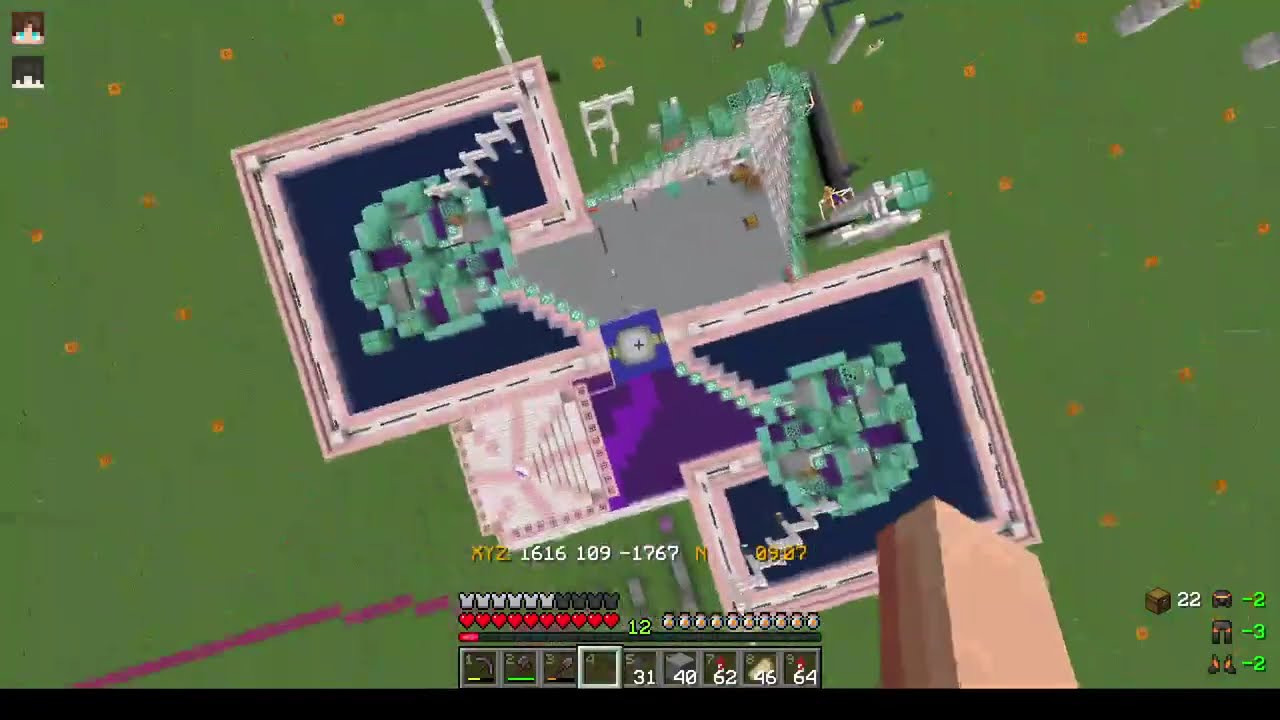 The easy course - VelvetMist's parkour on SkizzleCraft