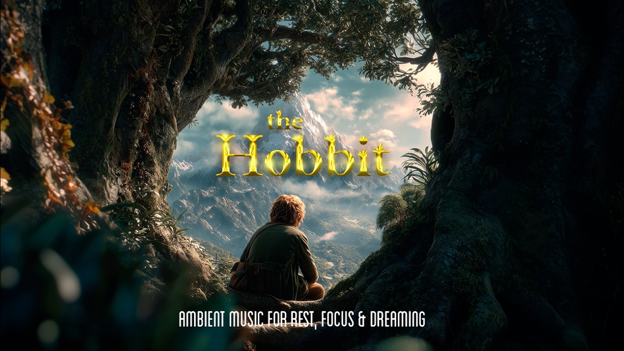 Through the Leaves | Mirkwood Ambience with Distant Mountain | LOTR Inspired