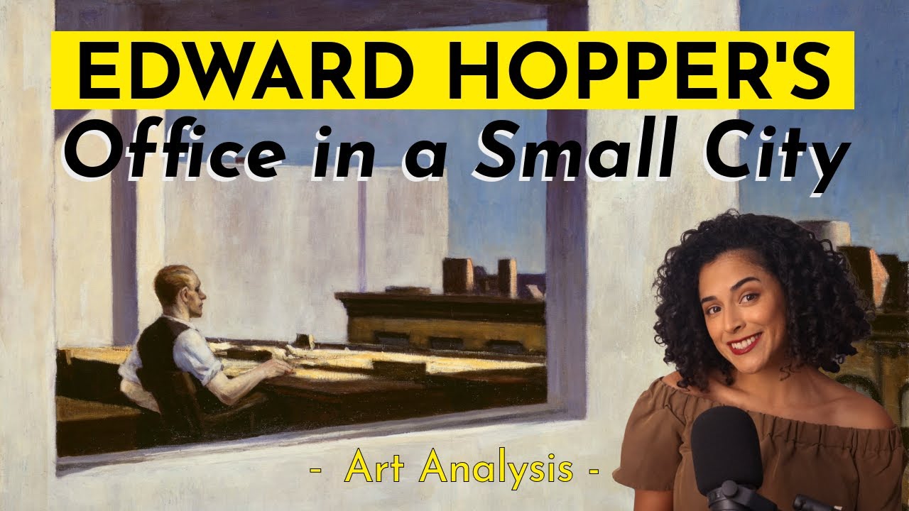 Edward Hopper - Office In a Small City
