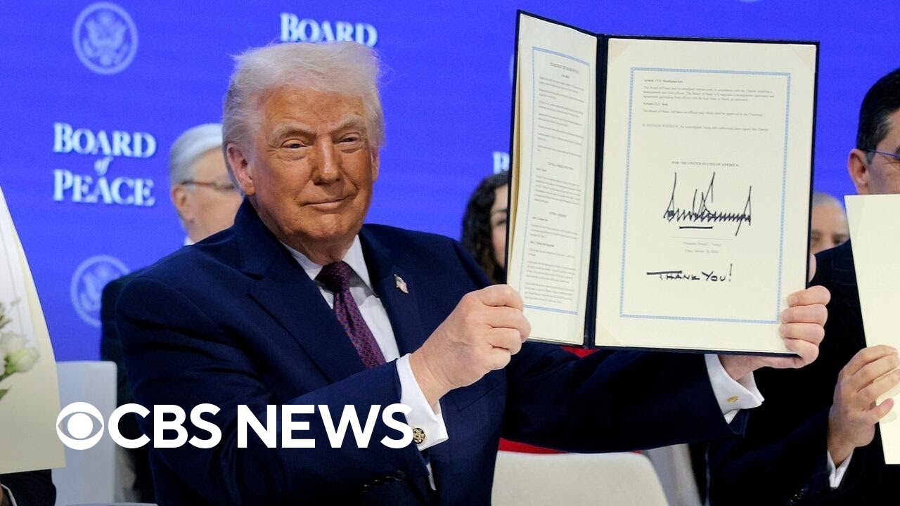 Trump's Board of Peace launched without major U.S. allies