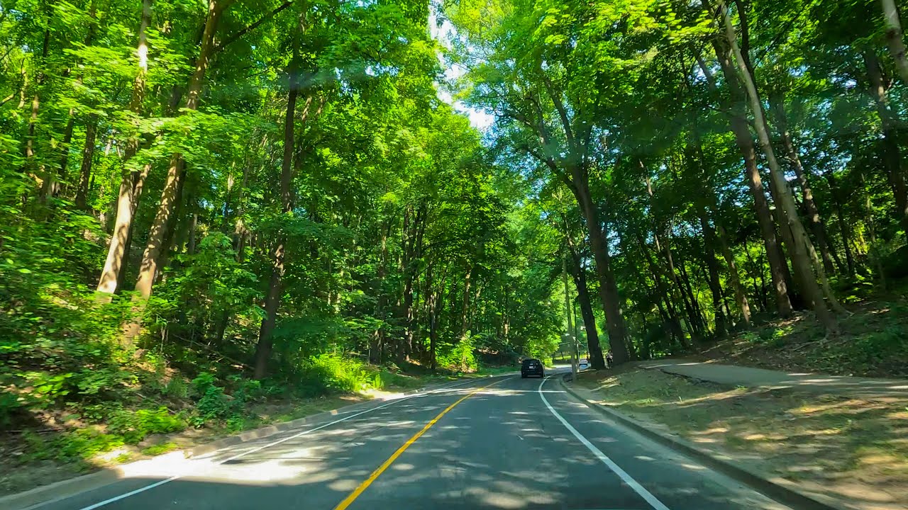 Rosedale Valley Rd 4K Drive | Summer Afternoon to Bayview & Eglinton | Erik Satie
