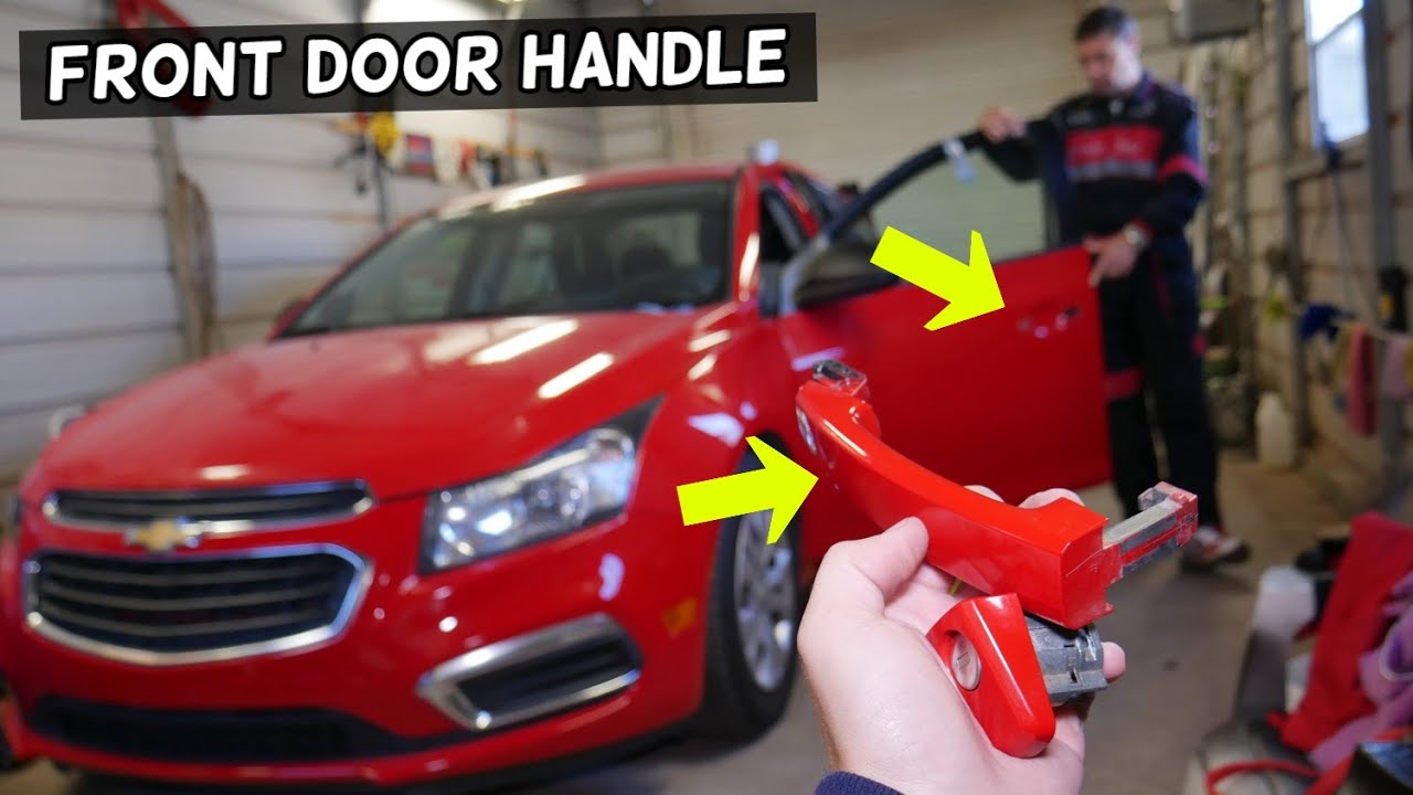 CHEVROLET CRUZE FRONT EXTERIOR DOOR HANDLE REMOVAL REPLACEMENT