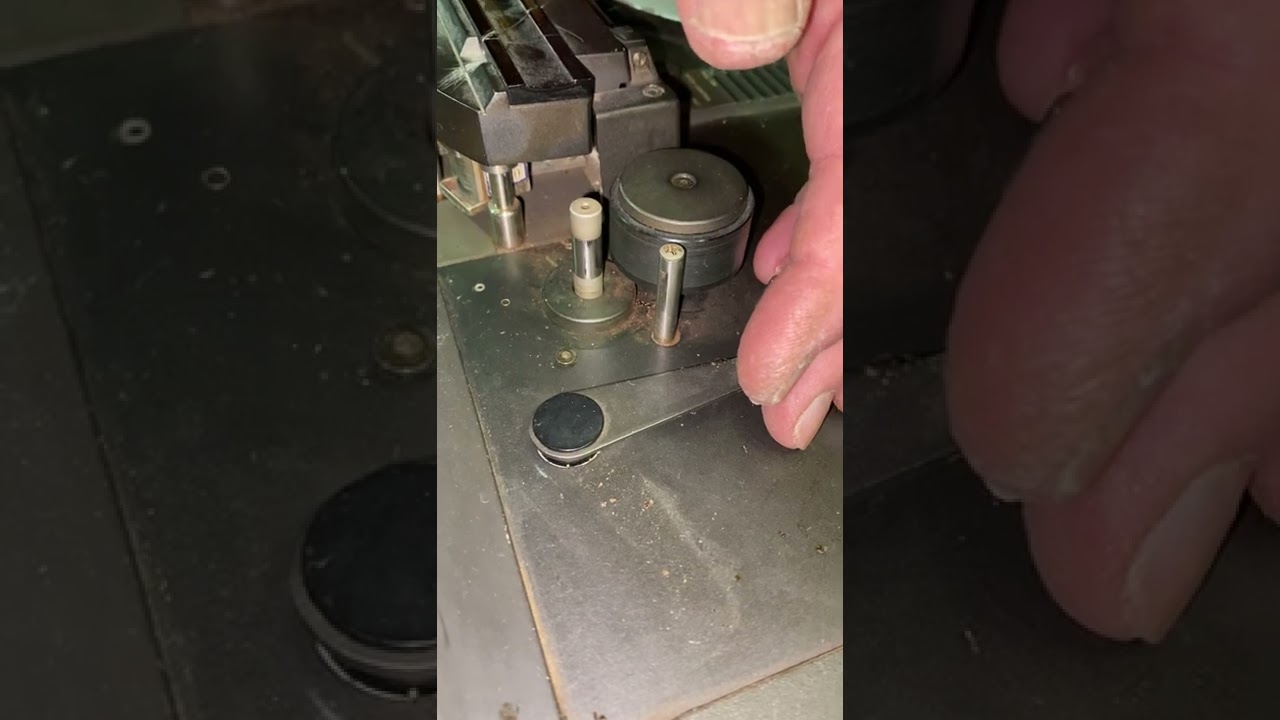 Fred Bova reviewing the Otari MX5050 8 Track (lot 3)