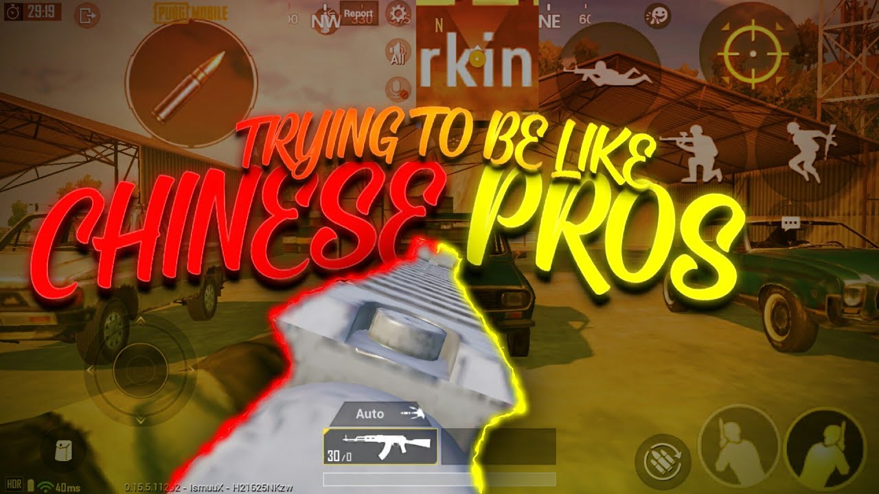Trying To Be Like Chinese Pros
