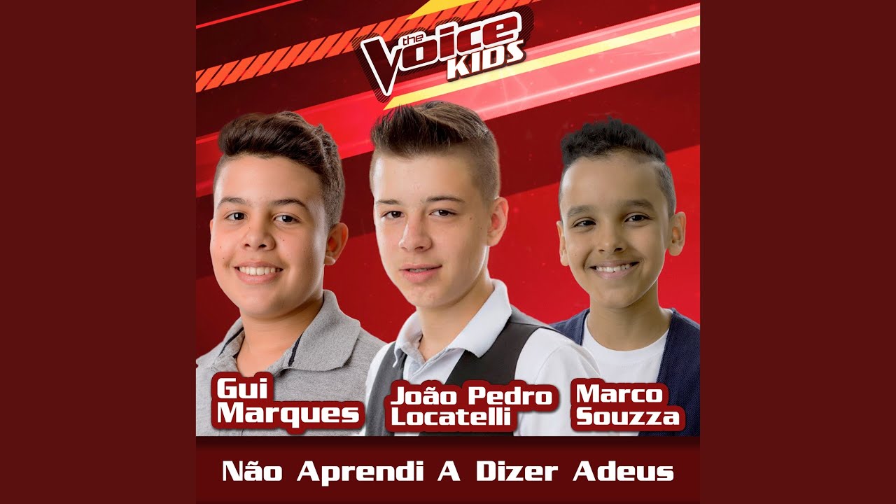 Não Aprendi A Dizer Adeus (Ao Vivo / The Voice Brasil Kids 2017)