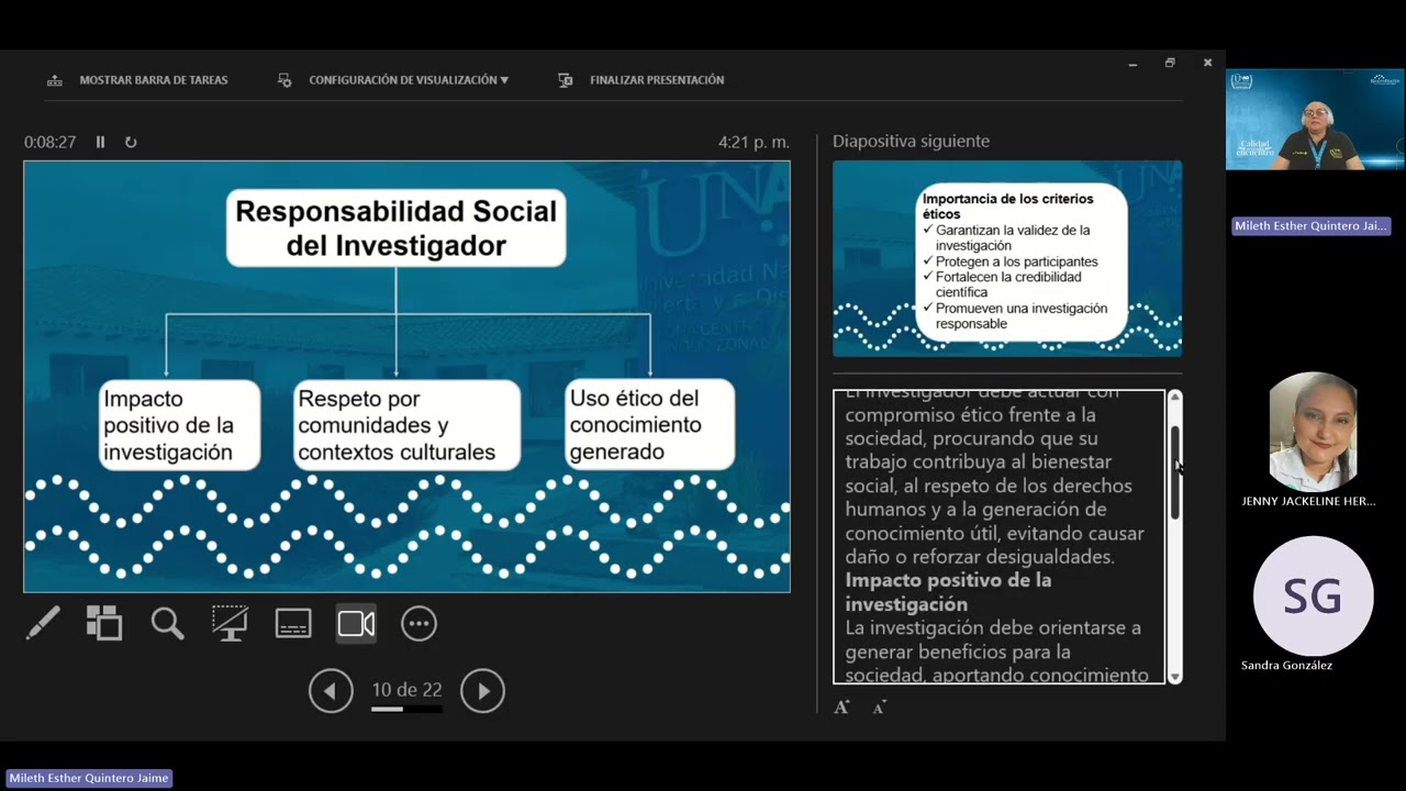 2 Web conferencia técnicas en investigación
