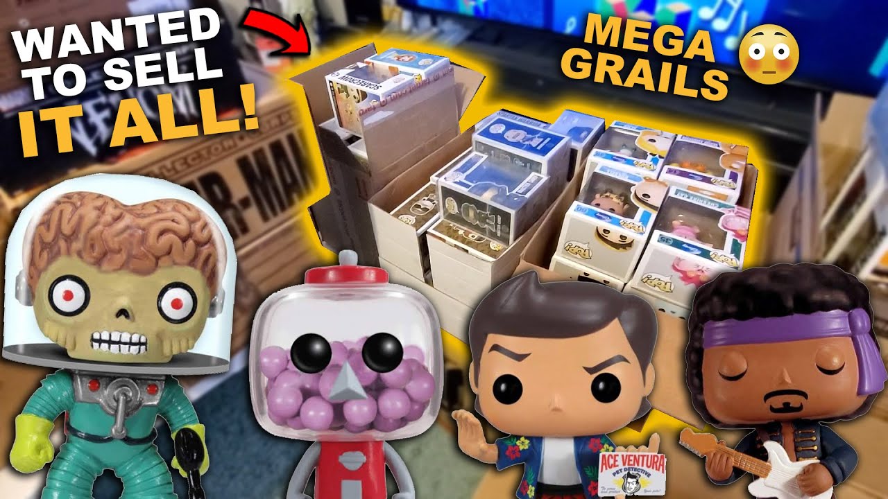 Он хотел продать всё 😯 (ОГРОМНАЯ коллекция ГРААЛЬ Funko Pop)