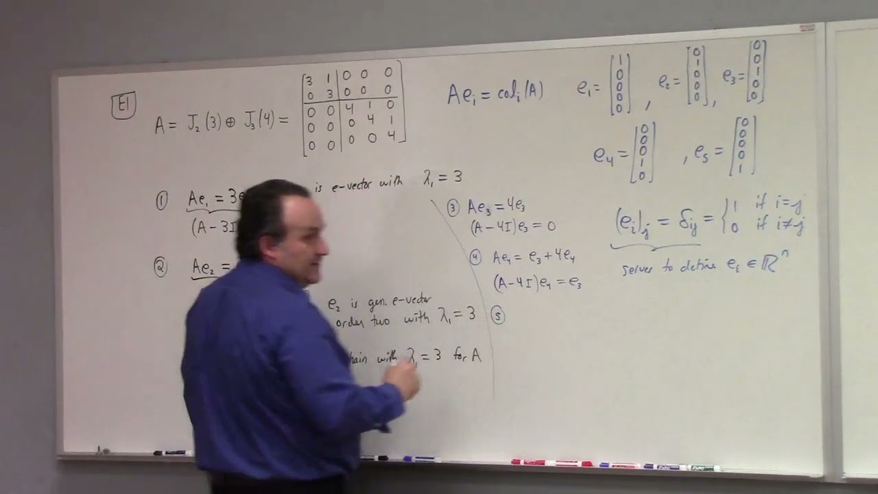 Differential Equations: matrix exponential solutions, variation of parameters, 3-6-26