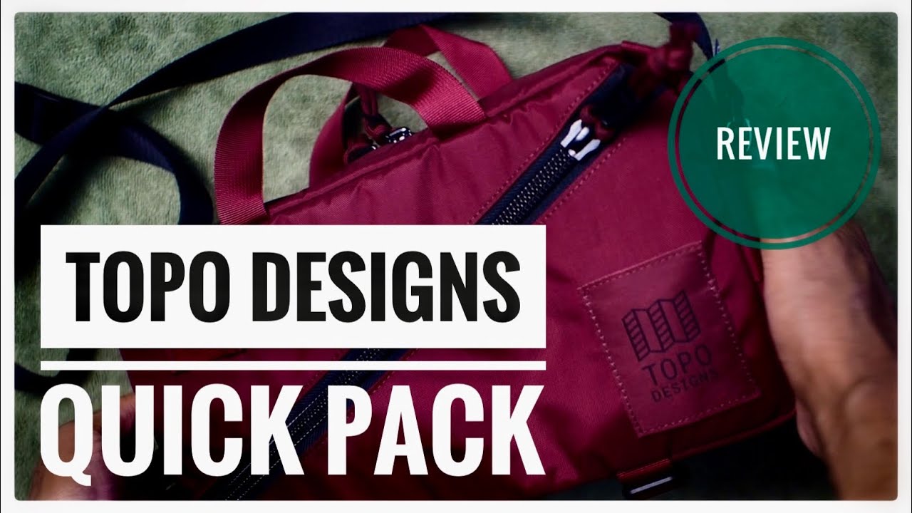 Topo Designs Quick Pack Review