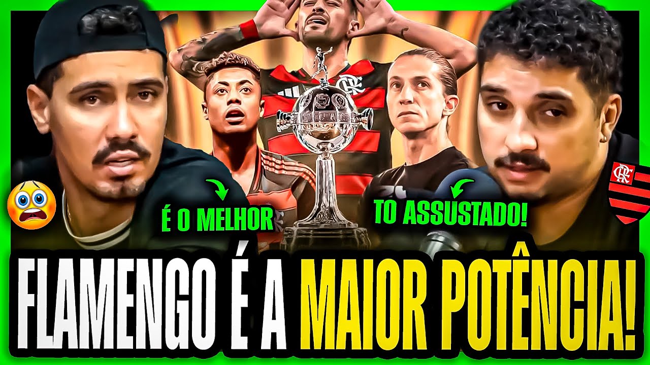 LC E SERGI&Atilde;O SE RENDEM AO TETRA CAMPE&Atilde;O FLAMENGO