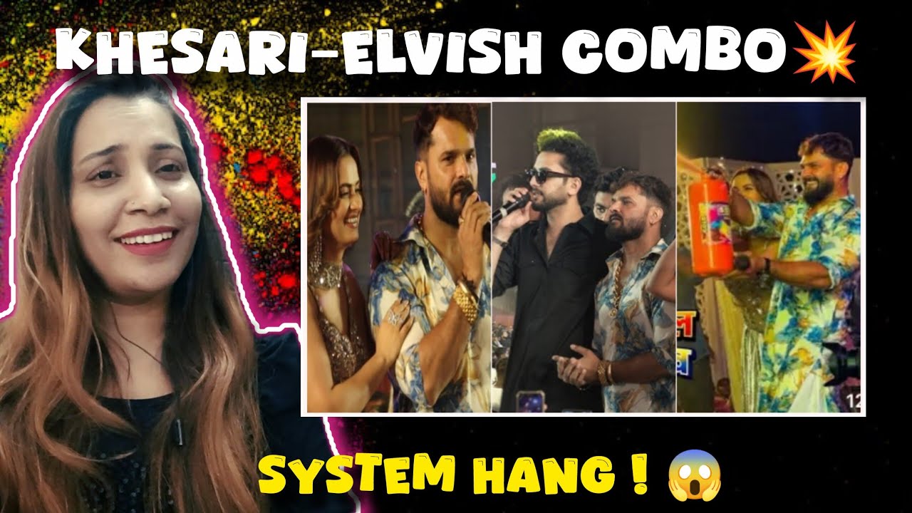 Patna Mein System Hang! 😱 Khesari Lal Yadav x Elvish Yadav Entry