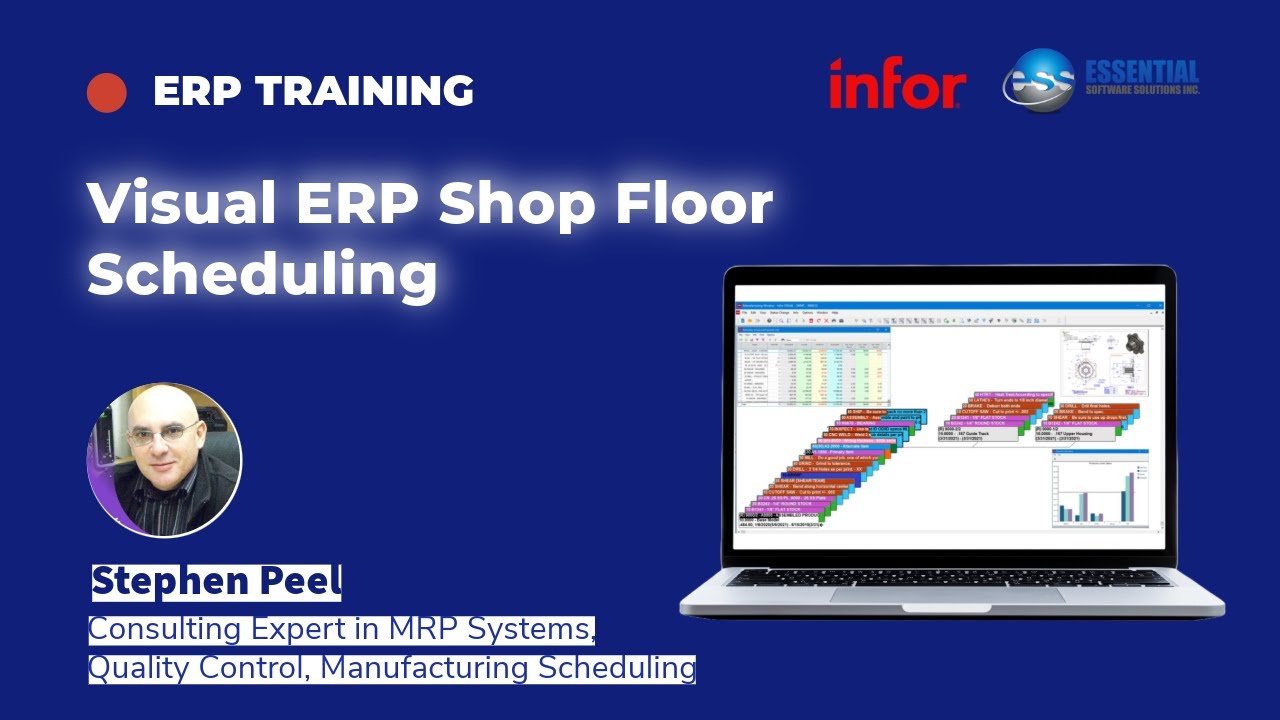 Infor VISUAL ERP Shop Floor Scheduling: Increase Shop Throughput Without Increasing Overhead