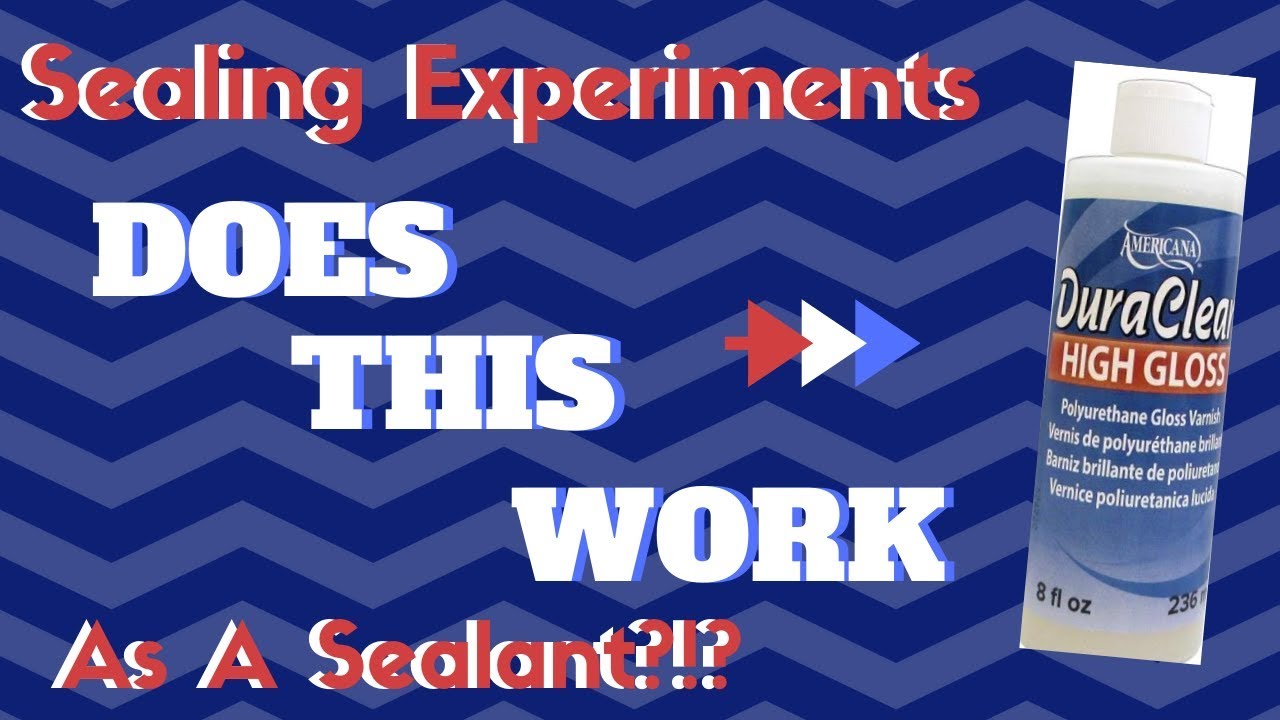 Testing a Random Find | Sealing Experiments - DuraClear High Gloss Varnish | Abstract Crafter