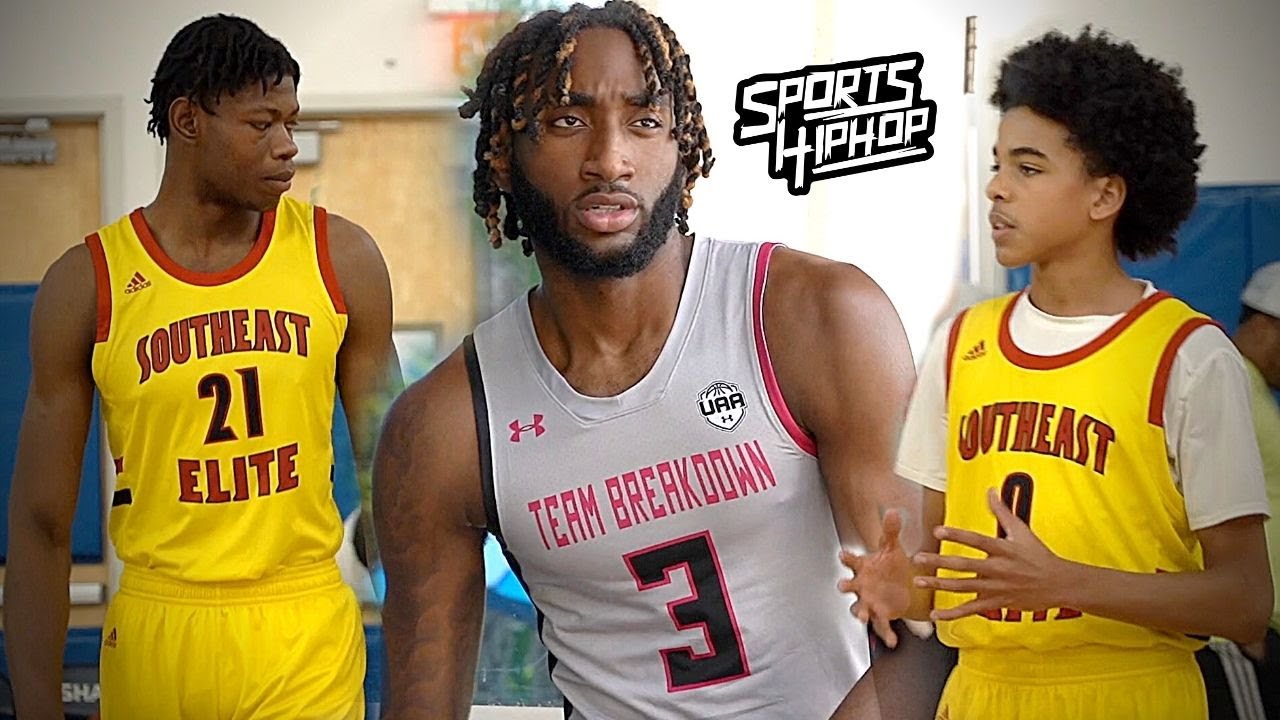 MATT BEWLEY Reunites with Team Breakdown vs. Southeast Elite at #MiamiSummerHoopsFestival
