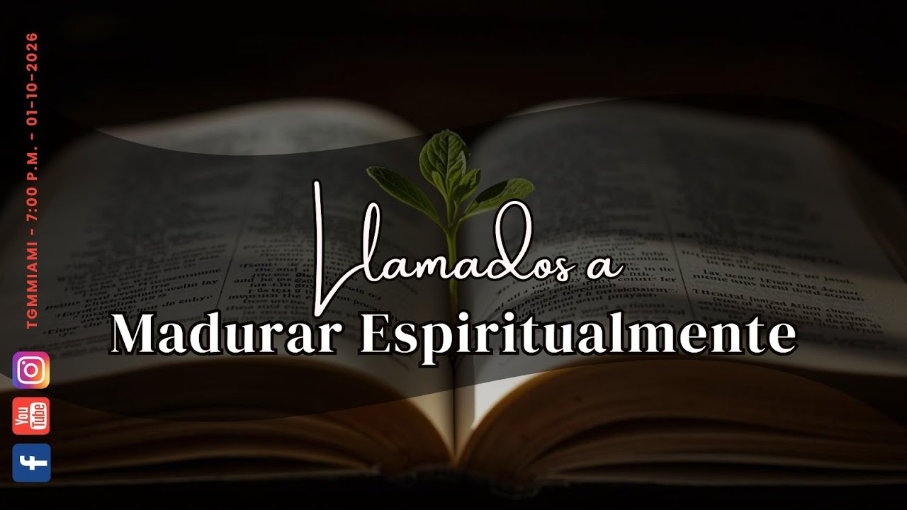 LLAMADOS A MADURAR ESPIRITUALMENTE #palabradediosparahoy  #adoración   #palabradeDios