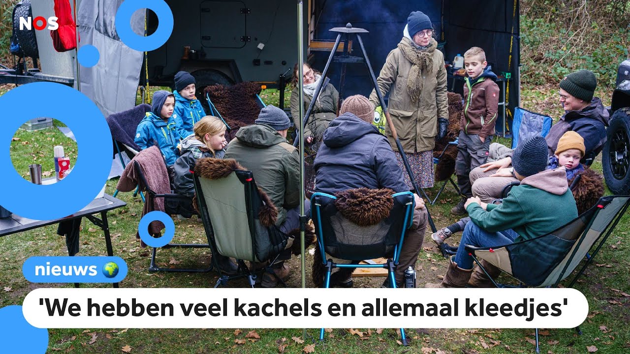 Met vrieskou in caravan, camper of tent: winterkamperen is populair