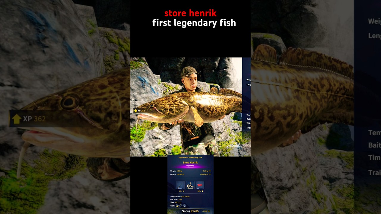 Catching Legendary Fish STORE HENRIK | Call Of The Wild The Angler
