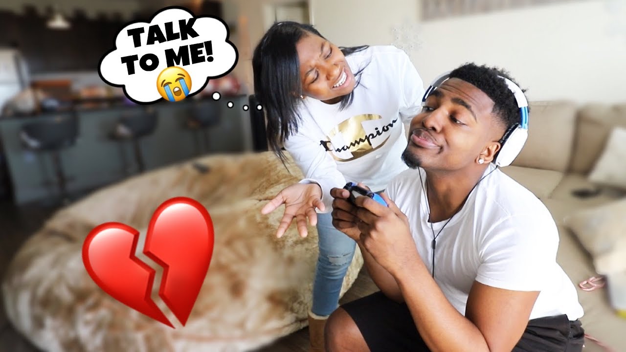 IGNORING My Girlfriend For 24 Hours! - She Got Emotional :(
