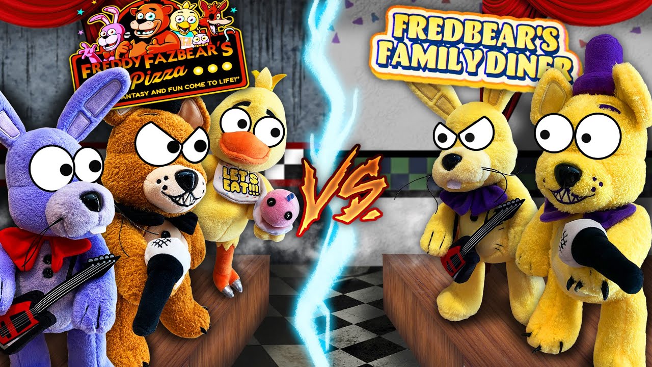 FNAF Hex Plush Episode 5: Freddy's VS Fredbear's