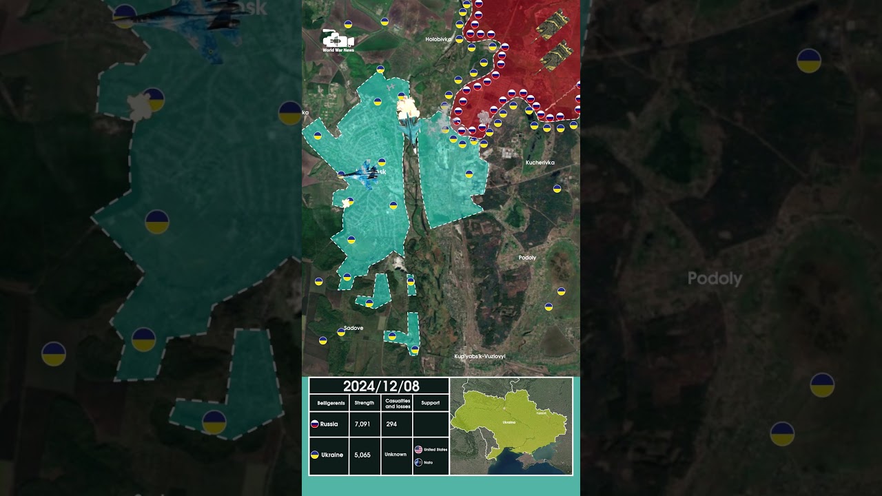 Kupiansk Offensive 2025 &ndash; Frontline Map Explained