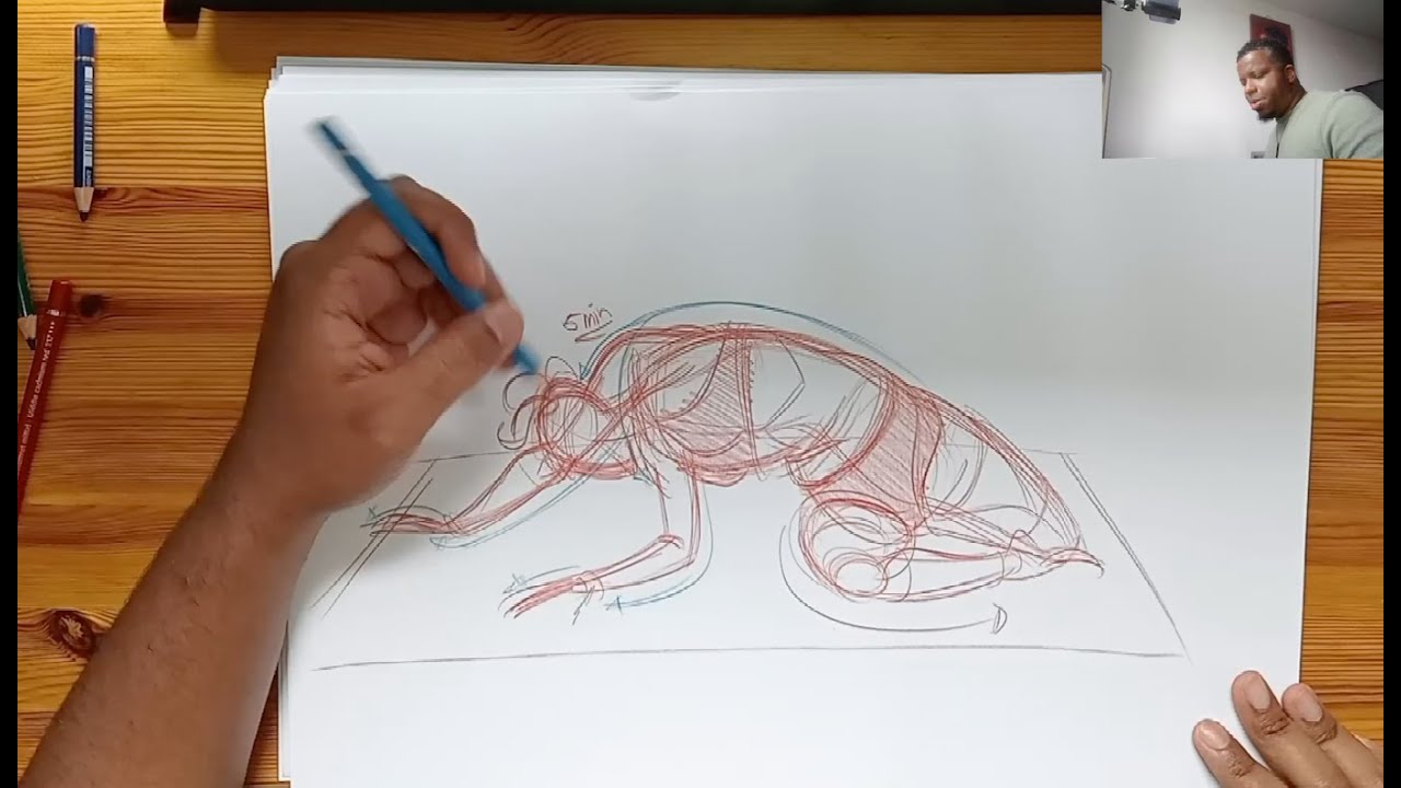 FORCE Gesture Drawing: Master the Art of Fluid Poses part 02