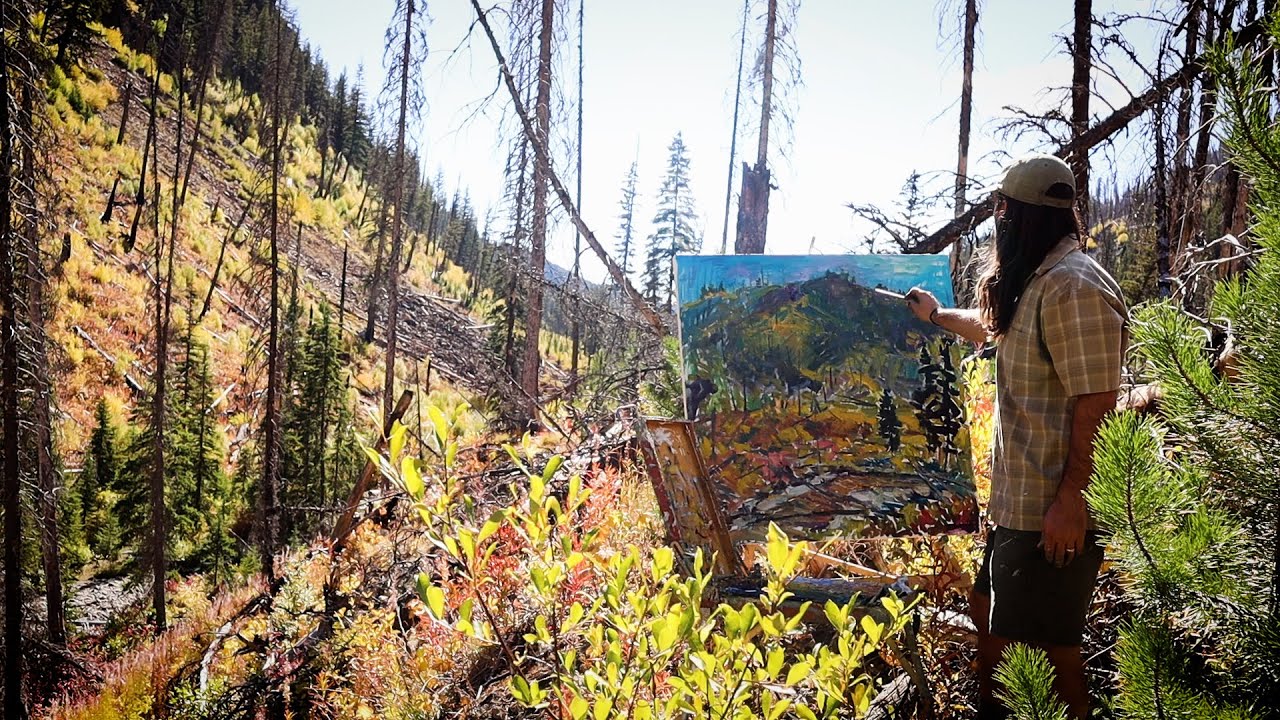 Plein Air to Studio: Fall Colors in the Burn