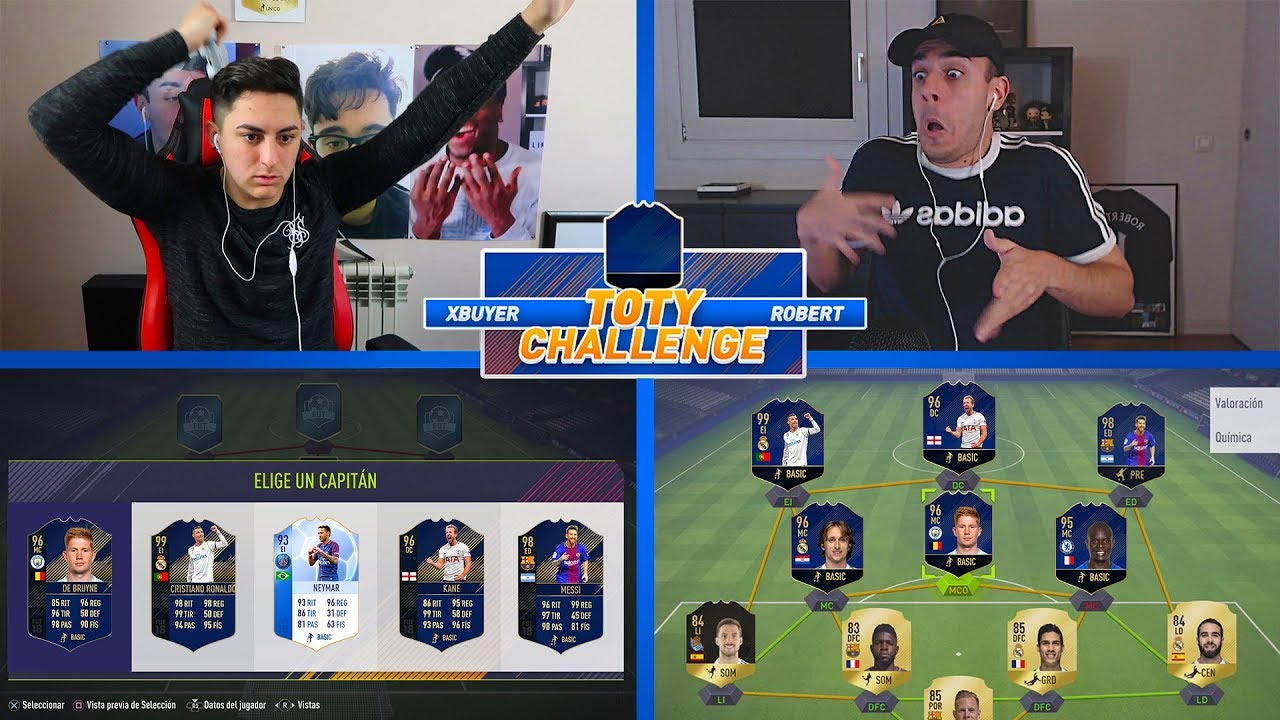 ¡¡TOTY CHALLENGE!! ROBERT PG vs XBUYER