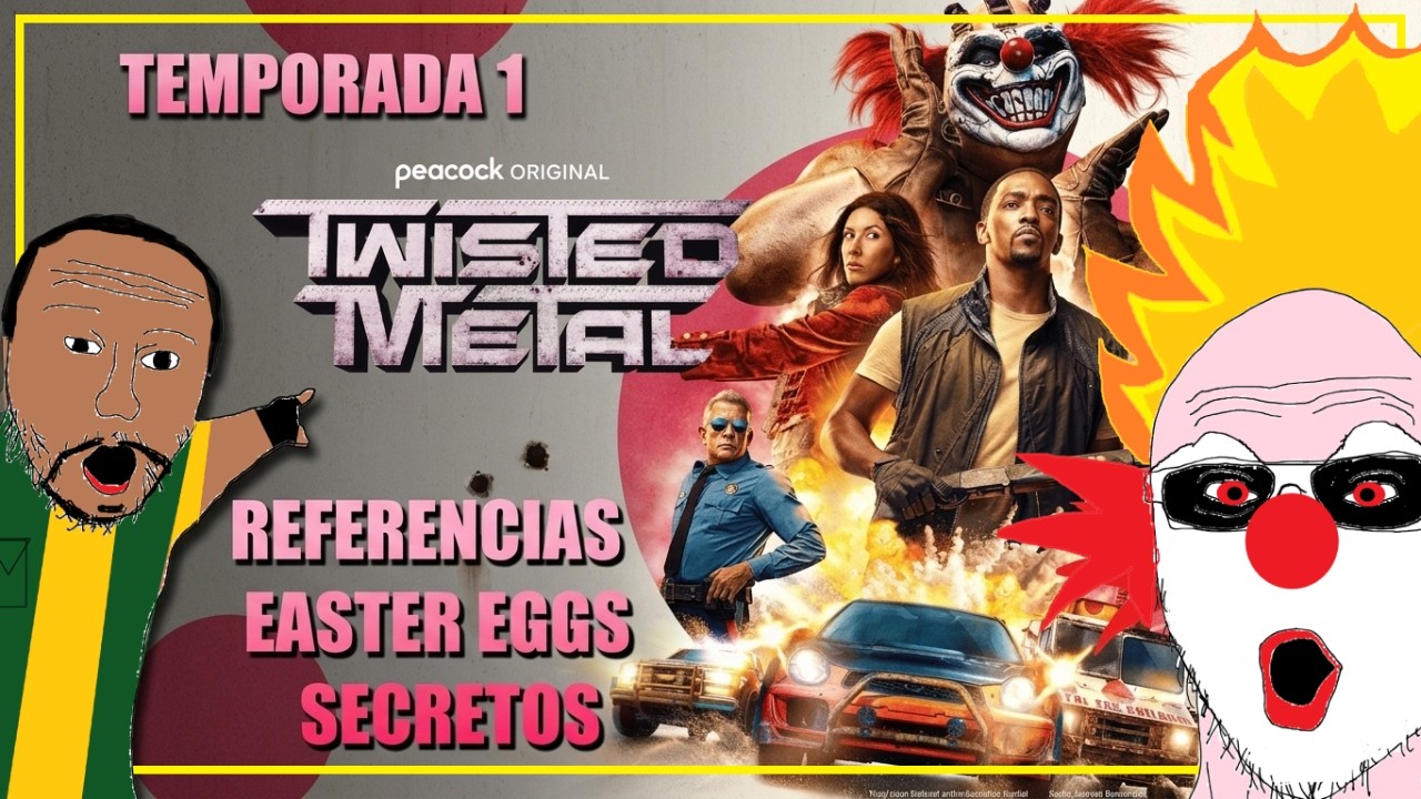 Twisted Metal TEMPORADA 1 - TODAS LAS REFERENCIAS, EASTER EGGS, SECRETOS