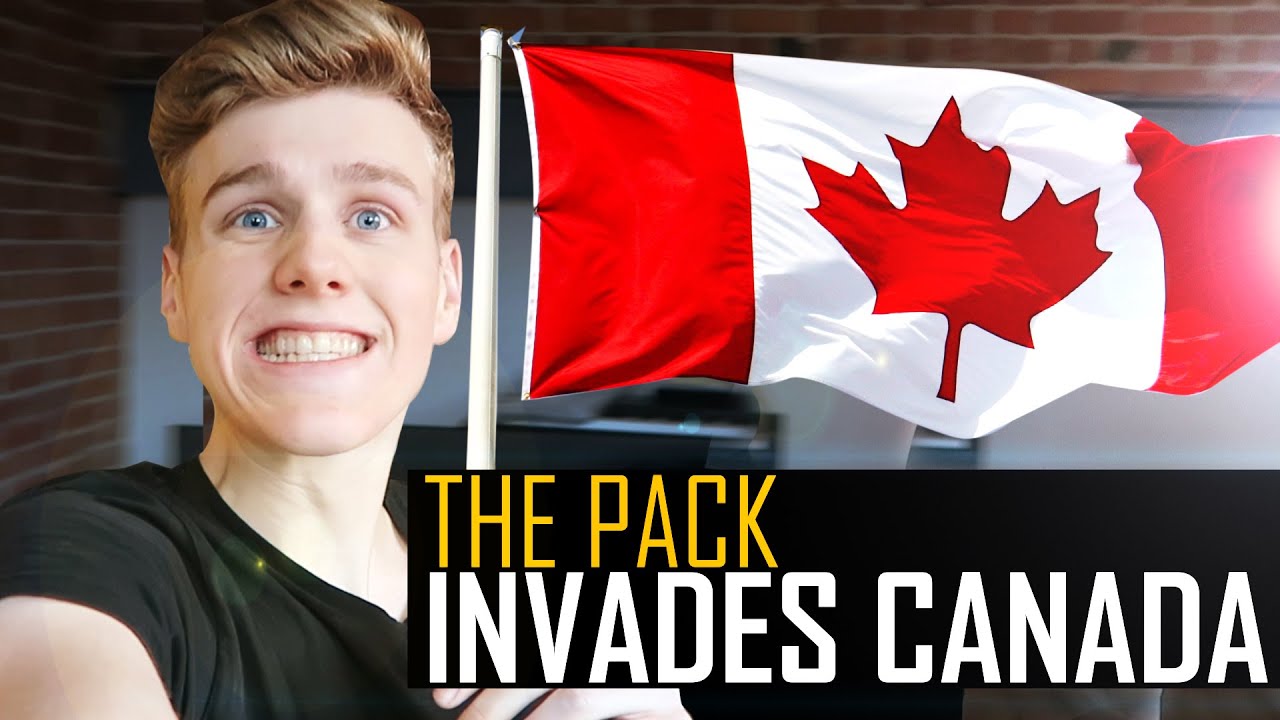 THE PACK INVADES CANADA! | Ski Trip Vlog #1
