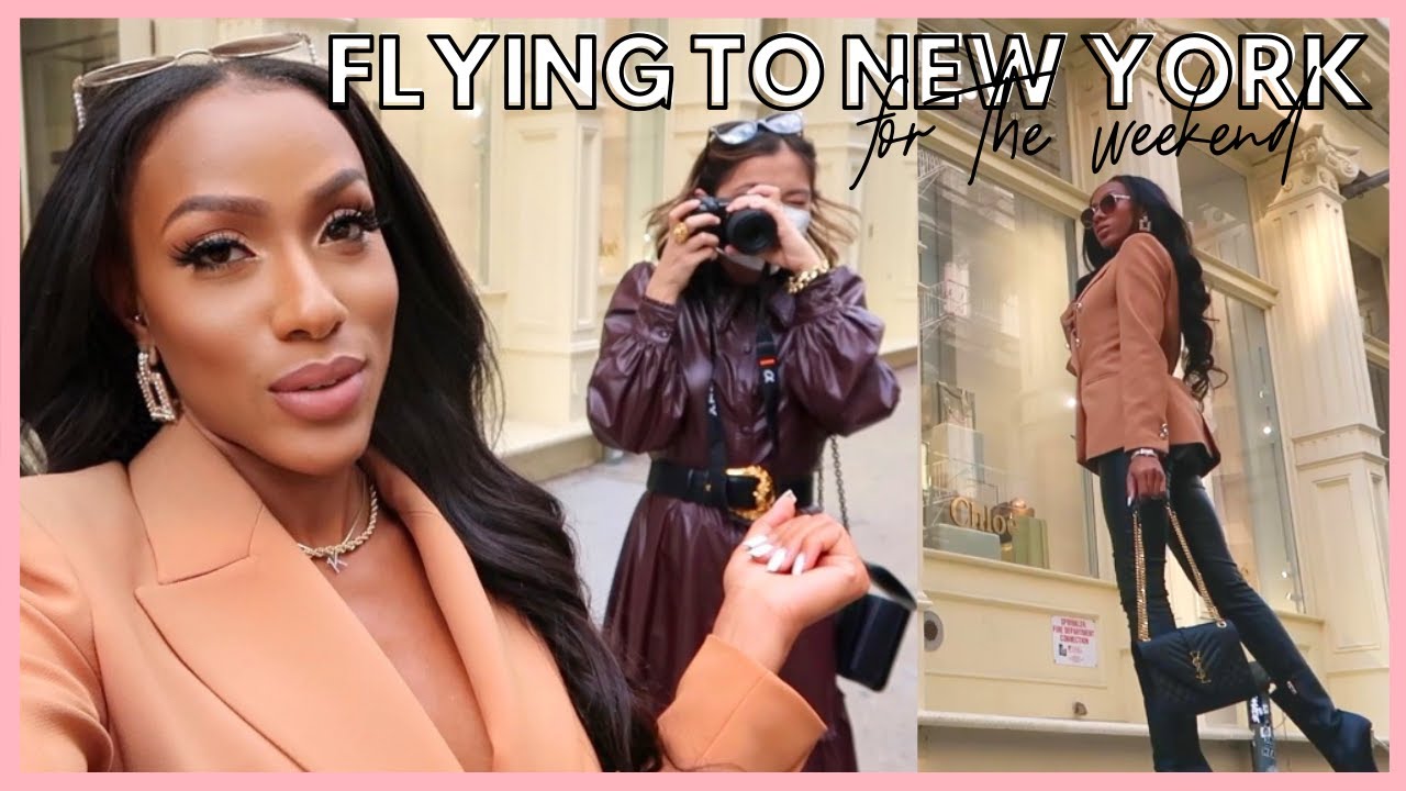 LIFE WITH JAYLA | FLYING TO NEW YORK FOR THE WEEKEND ✈️🏙