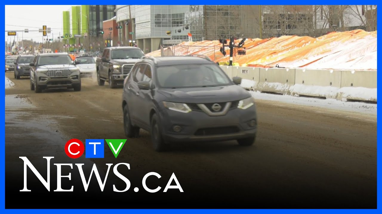 104 Avenue reopens after Valley Line West LRT construction