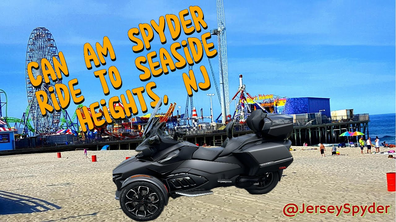 Can Am Spyder Ride To Seaside Heights, NJ