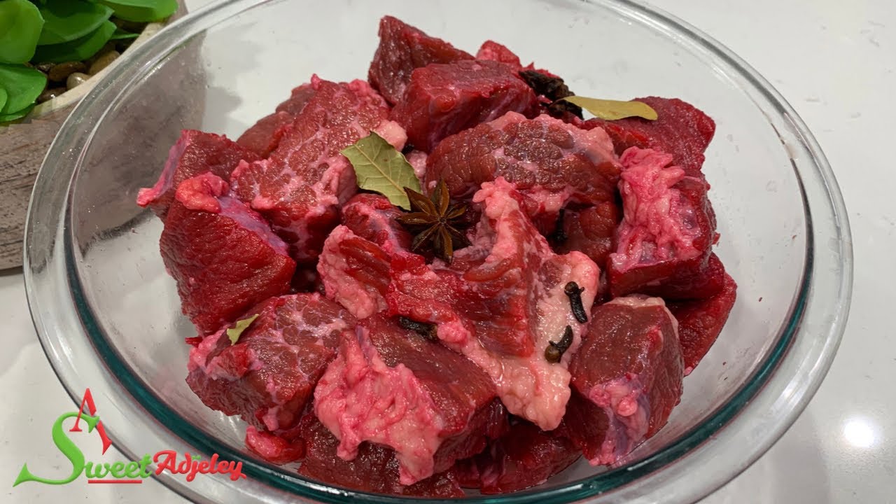 Lets Make The Authentic Ghanaian Tooloo Beefy | How To Make Toloo Beef | Cured Beef