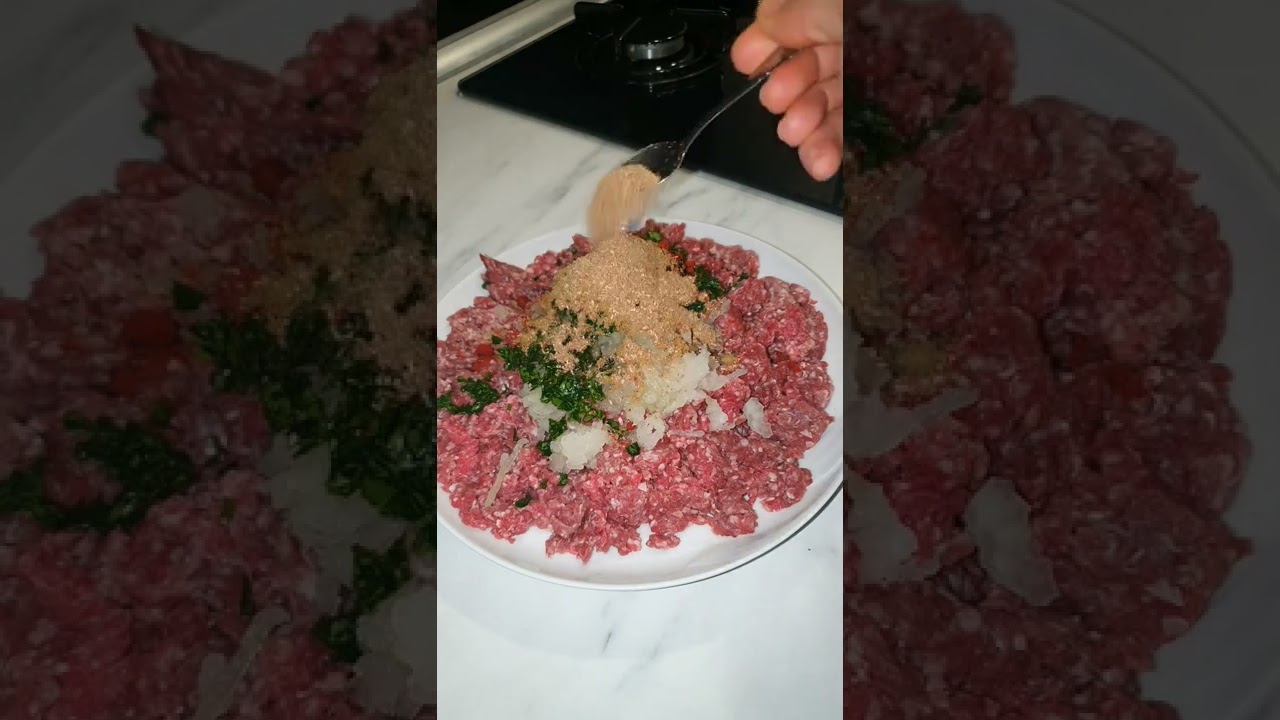 minced meat (kefta) Moroccan seasoning / good taste and soft texture