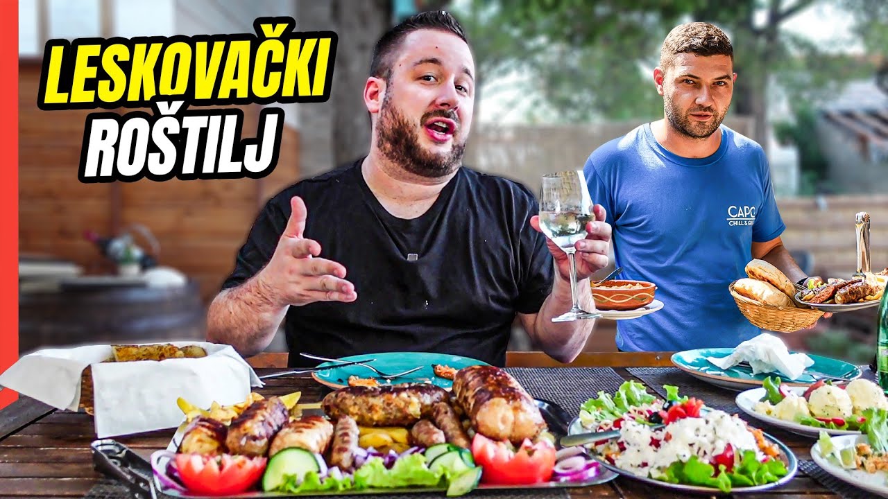 Vrhunski LESKOVAČKI roštilj u Dalmaciji! Ne ovo nije šala!