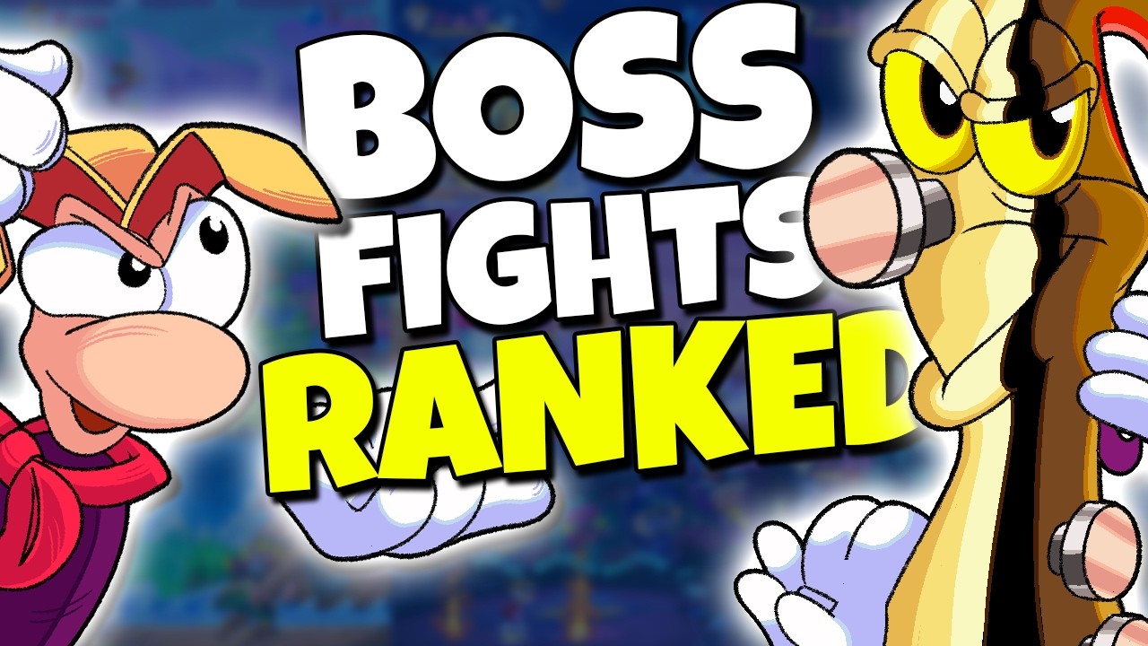 Every Rayman 1 Boss Fight RANKED